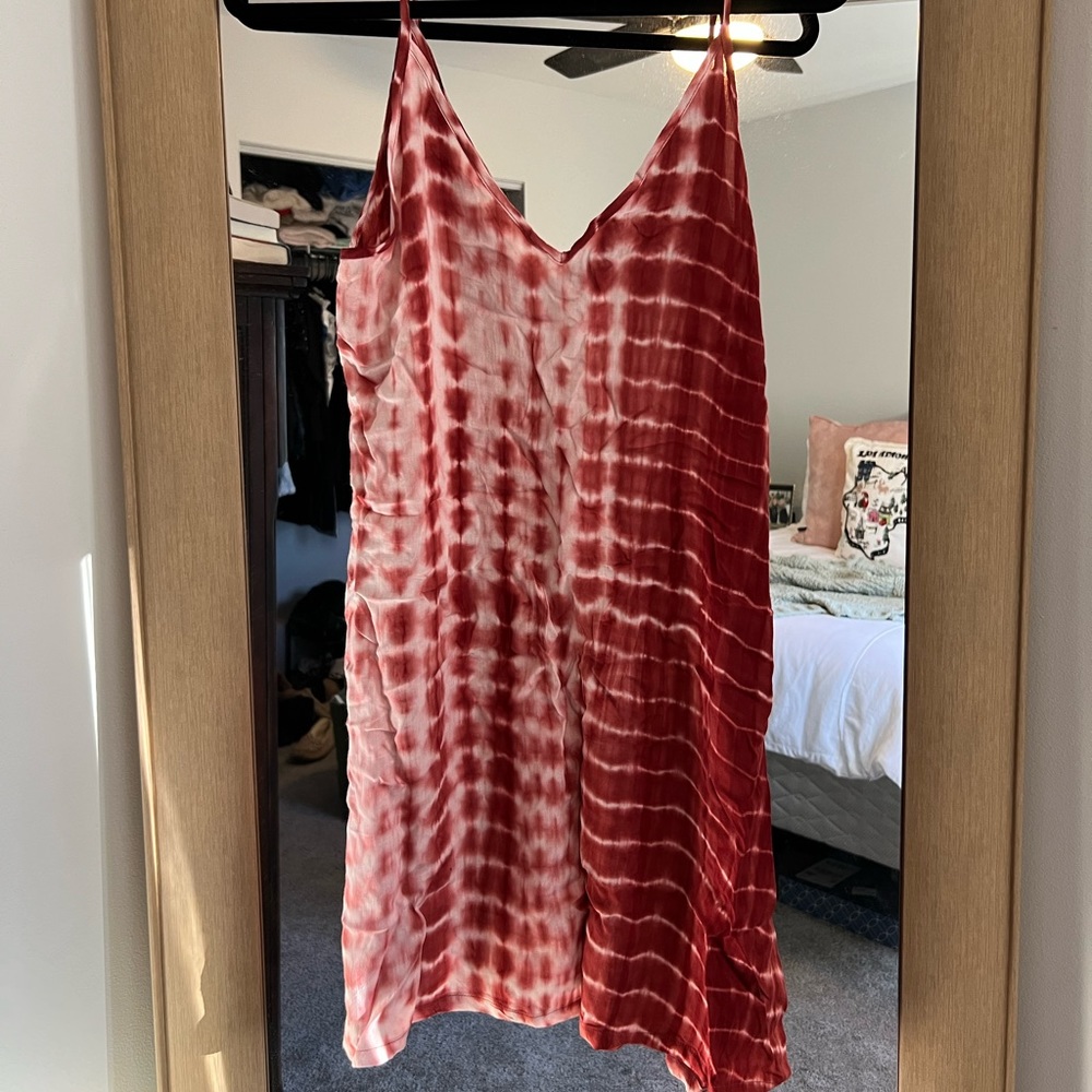 SHEIN Tie Dye Tank Dress